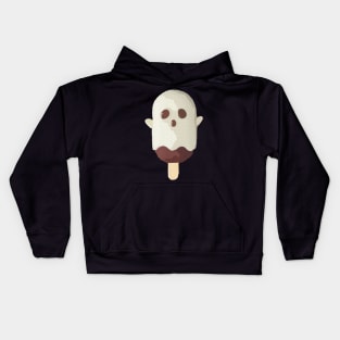 Halloween Cute Ghost Popsicle Candy Icecream Kids Hoodie